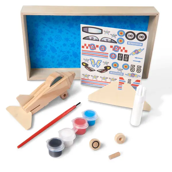  Melissa & Doug Decorate Your Own Wooden Plane