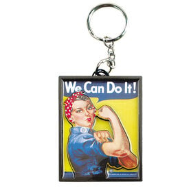  Rosie the Riveter Keychain