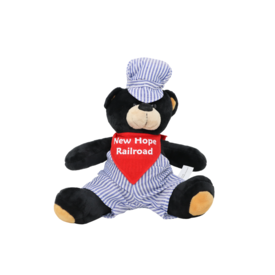 New Hope Railroad New Hope Railroad Engineer Bear, Black