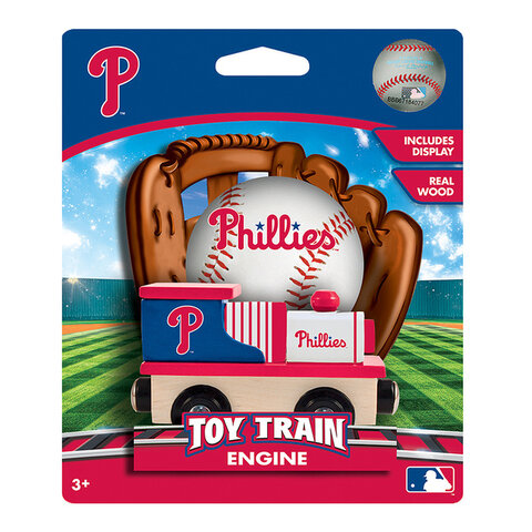 Philadelphia Phillies Wooden Toy Train