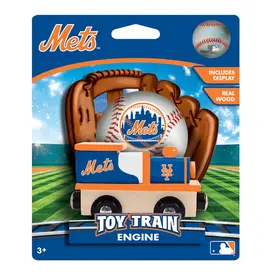  New York Mets Wooden Toy Train