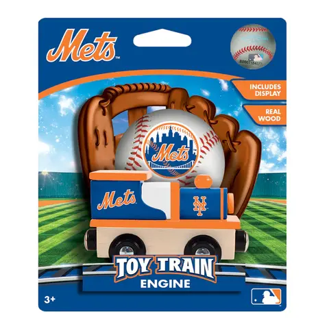 New York Mets Wooden Toy Train