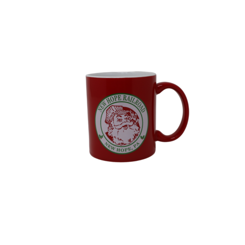 New Hope Railroad Santa Engineer Mug