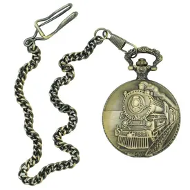  Metal LED Pocket Watch