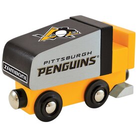 NHL Pittsburgh Penguins Zamboni Wooden Train