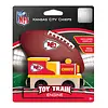 Kansas City Chiefs Wooden Train