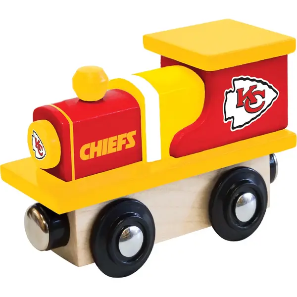 NFL Kansas City Chiefs Wooden Train