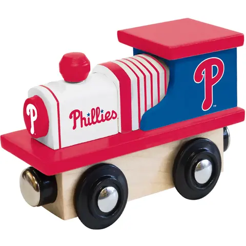 Philadelphia Phillies Wooden Toy Train