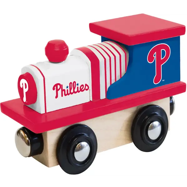 MLB Philadelphia Phillies Wooden Toy Train