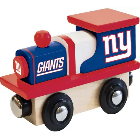 New York Giants Wooden Toy Train