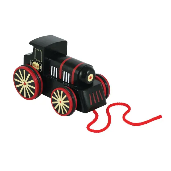 Lil Chugs Lil Chugs Pull-Along Black Steam Engine