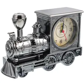  Silver Train Alarm Clock