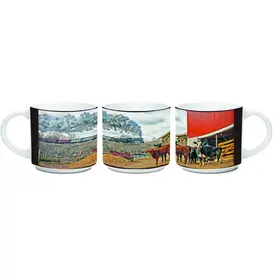  Steam Train & Cows Mug