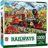 Railways Frontier Rails 1000 Piece Puzzle