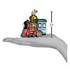 Old World Christmas Glass Ornament Small Locomotive