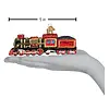 Old World Christmas Glass Ornament Train