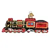 Old World Christmas Glass Ornament Train