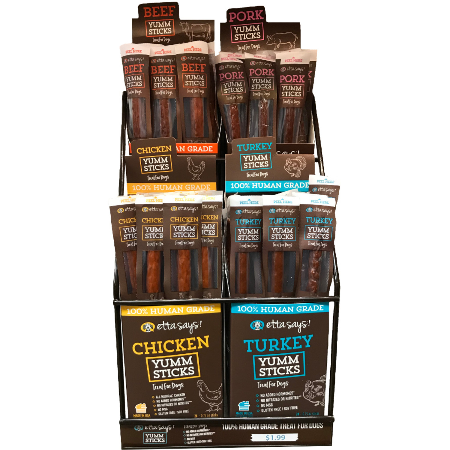 etta says yumm sticks