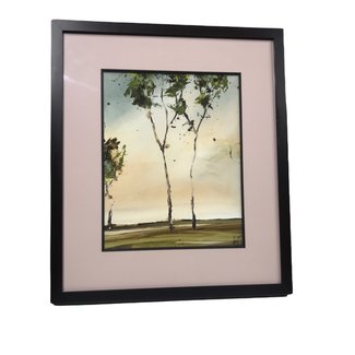 Calli Trees II Framed Art - 25x29