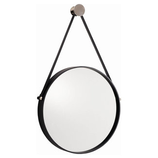 Expedition Iron Mirror with Polished Nickel Hanger