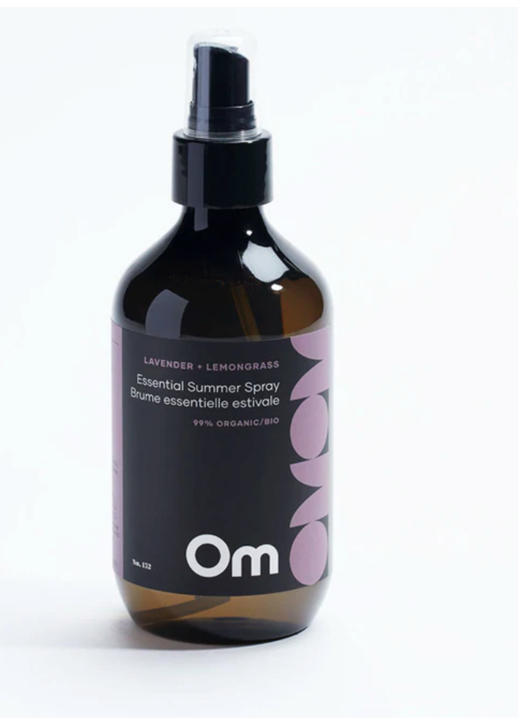 Om Organics Lavender + Lemongrass Essential Summer Spray