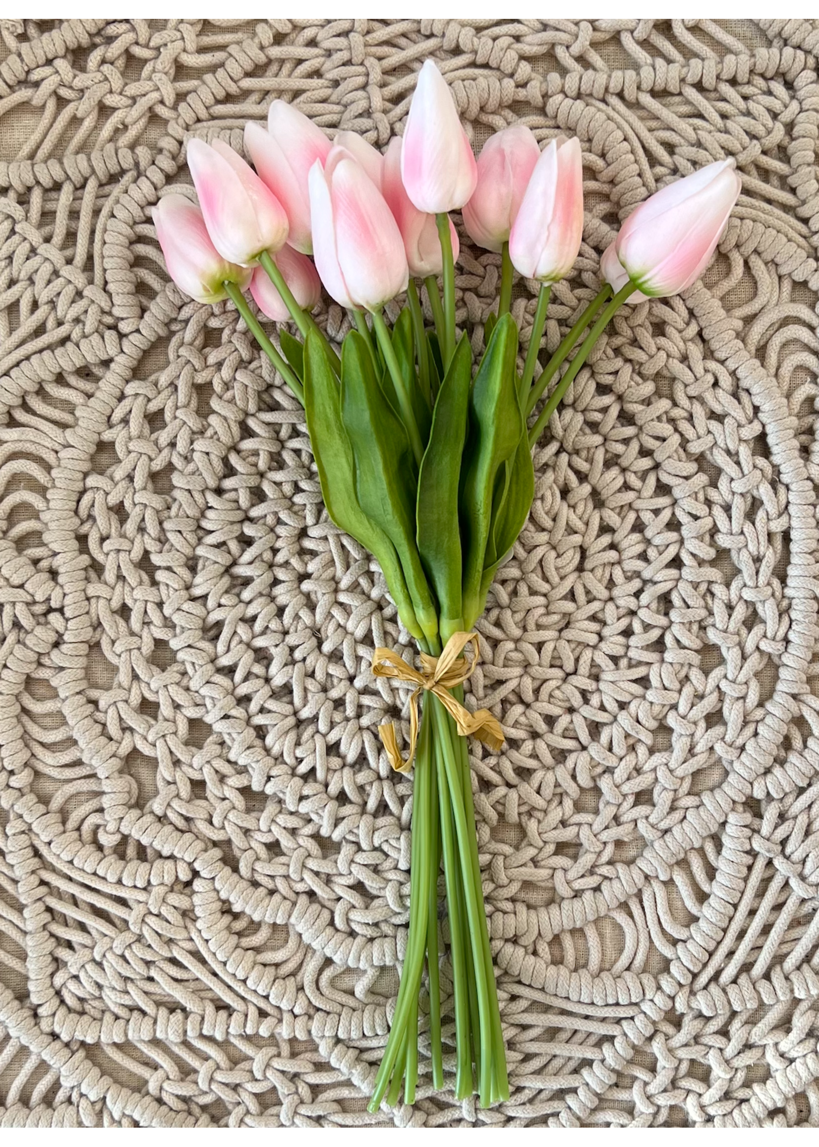 Zhen Imports 14" mini tulip pink