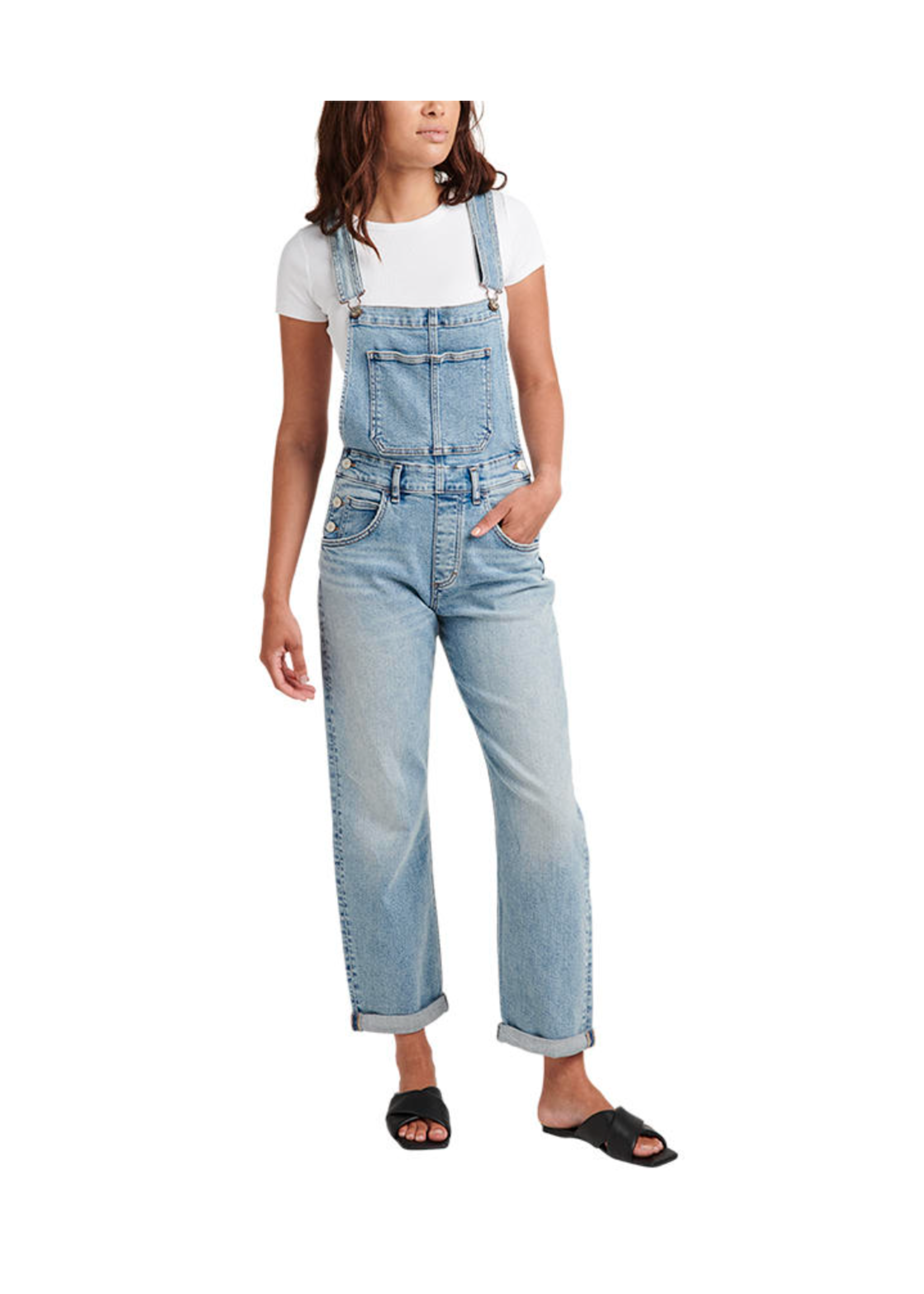 Silver Jeans Co. Baggy Overall Universal Fit