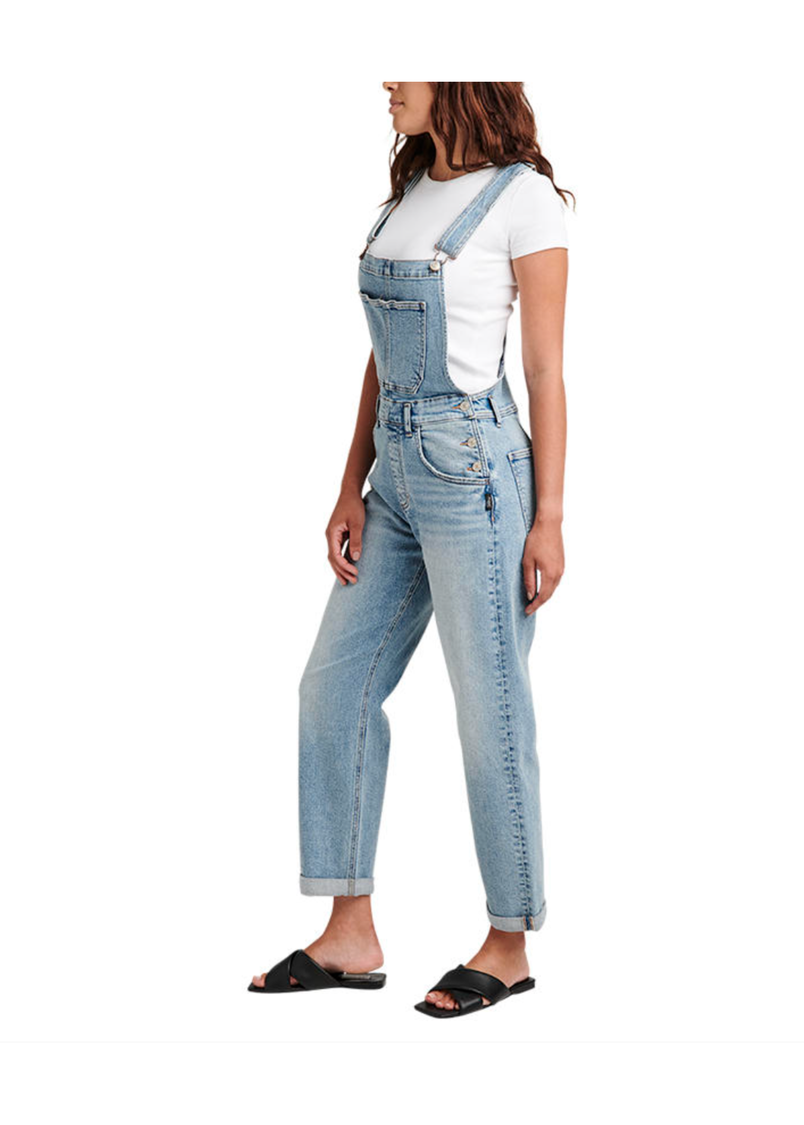 Silver Jeans Co. Baggy Overall Universal Fit