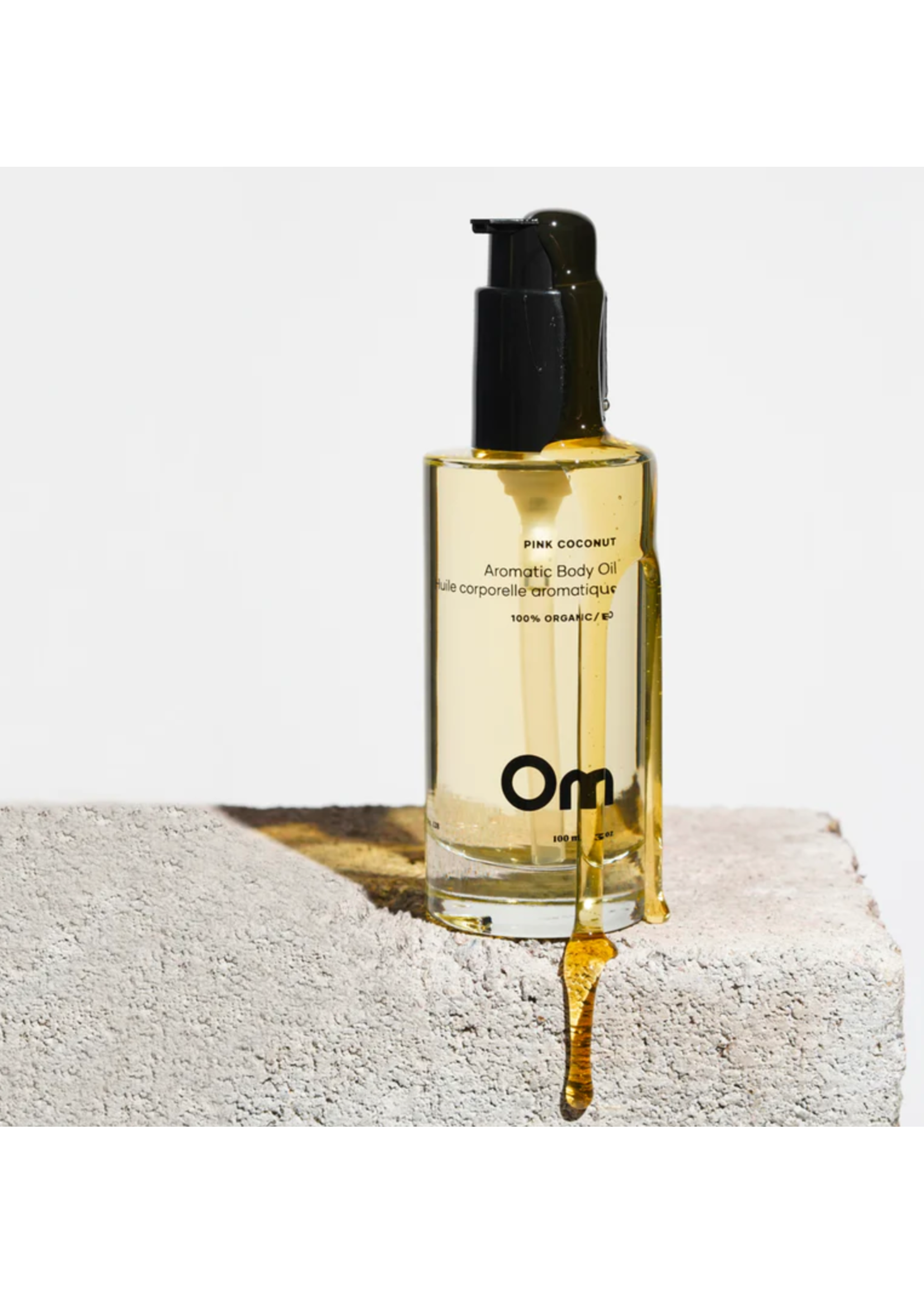 Om Organics Pink Coconut Aromatic Body Oil