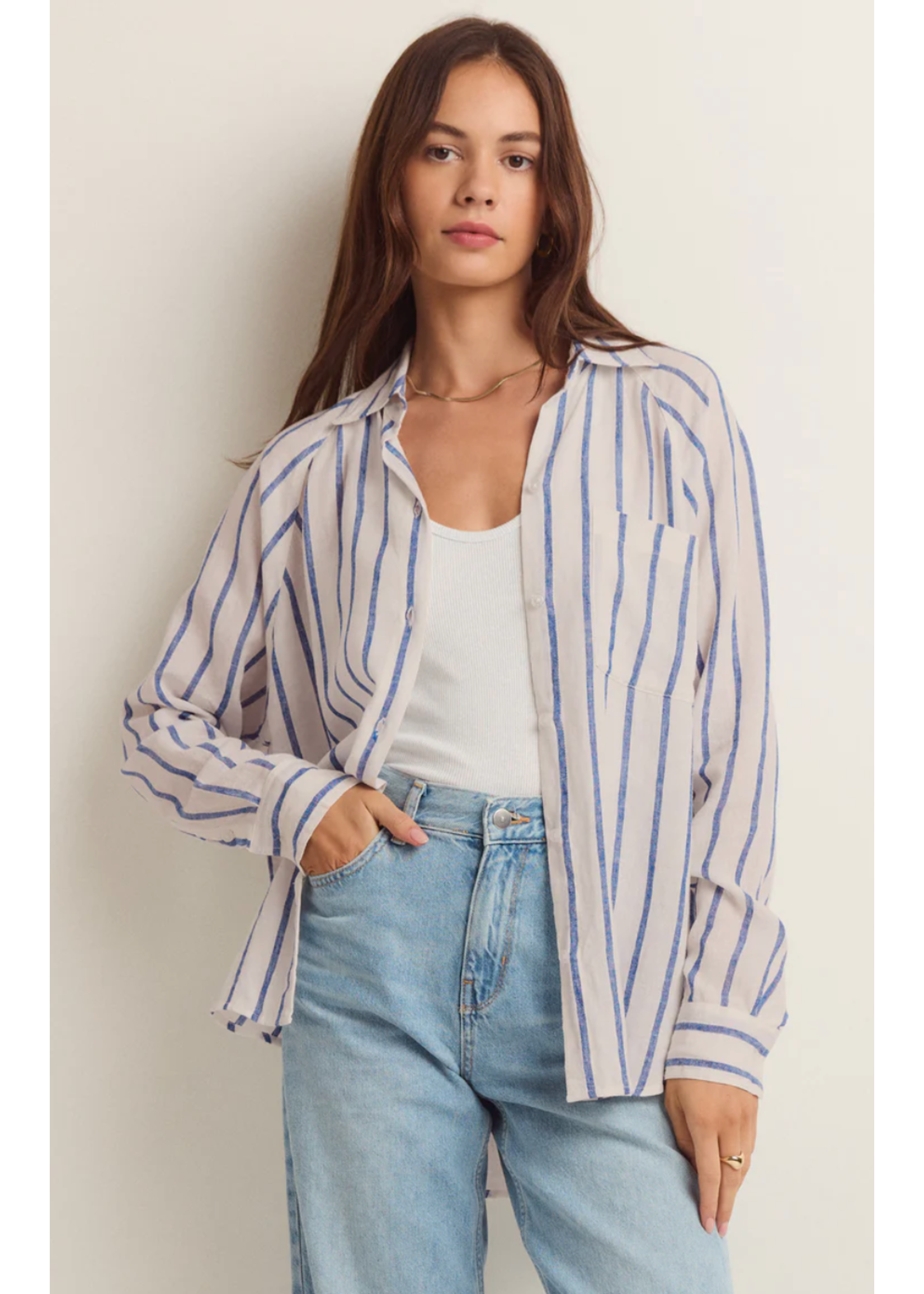 z supply The Perfect Linen Top