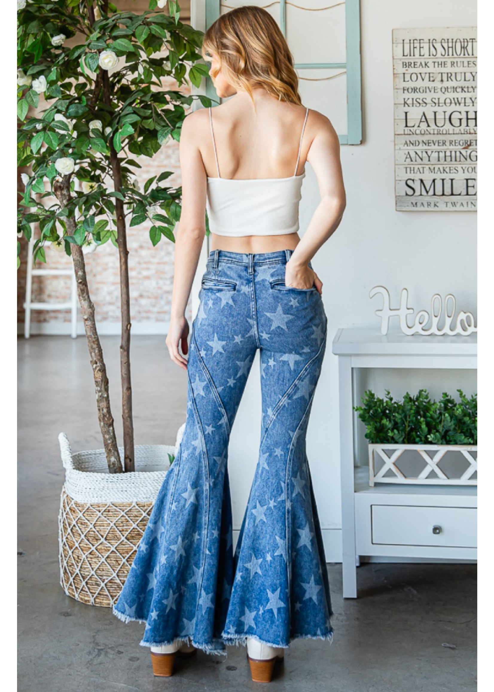 Oli & Hali Star Flare Pants MB2079