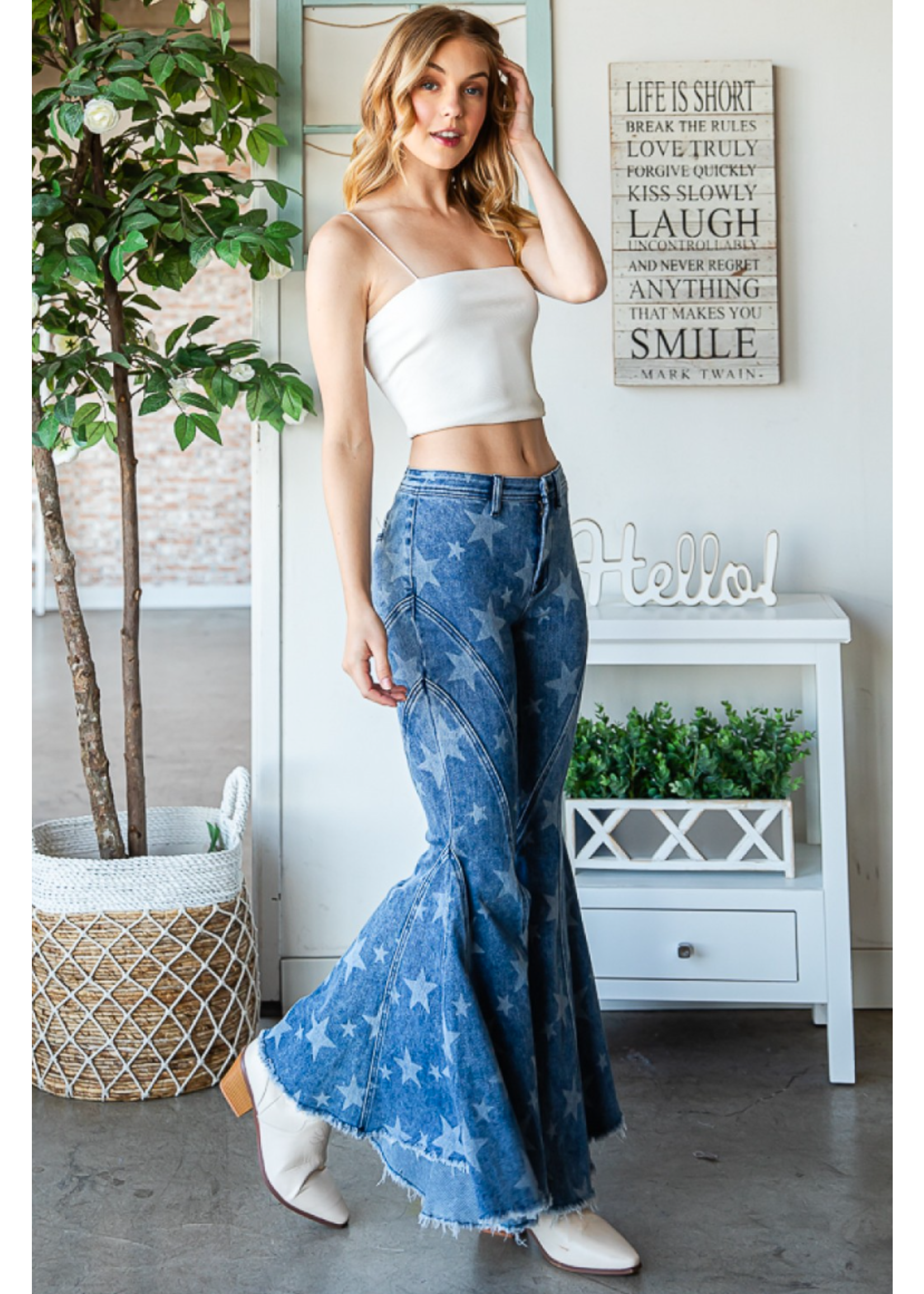 Oli & Hali Star Flare Pants MB2079