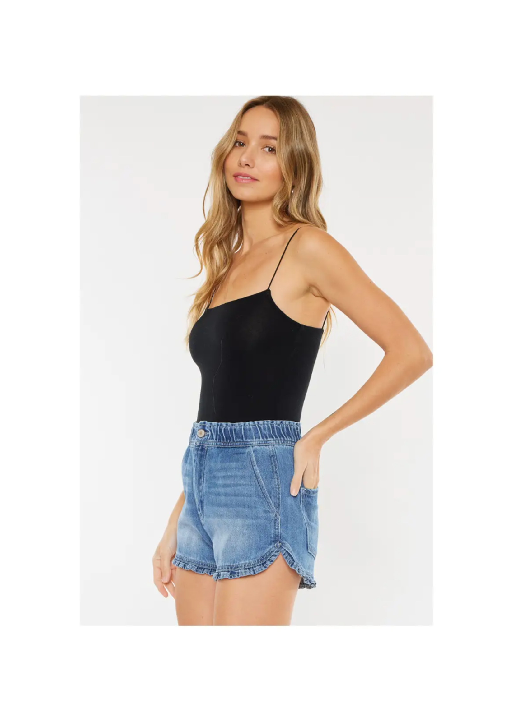 Kancan High Rise Ruffle Shorts KC7950