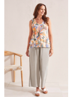 Tribal Pull-On Ankle Pant With Hem Vent 1794O