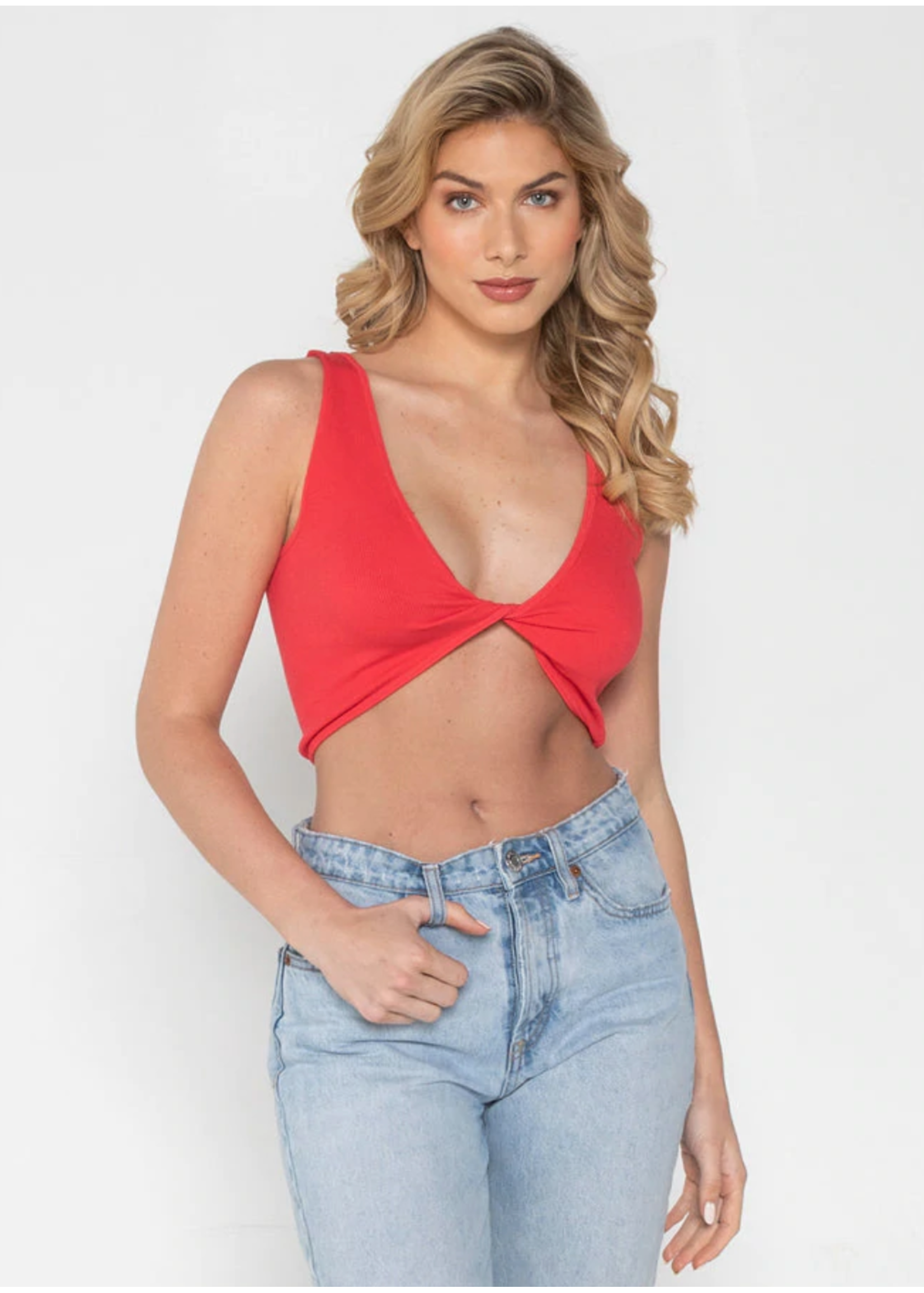 Cest Moi Rib Reversible Twist Bralette