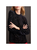 Tribal L/S Flare Top Ruffle 1992O