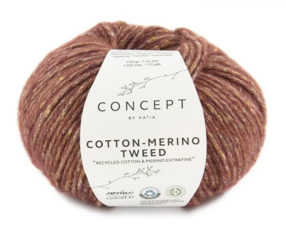 Katia Cotton Merino Tweed