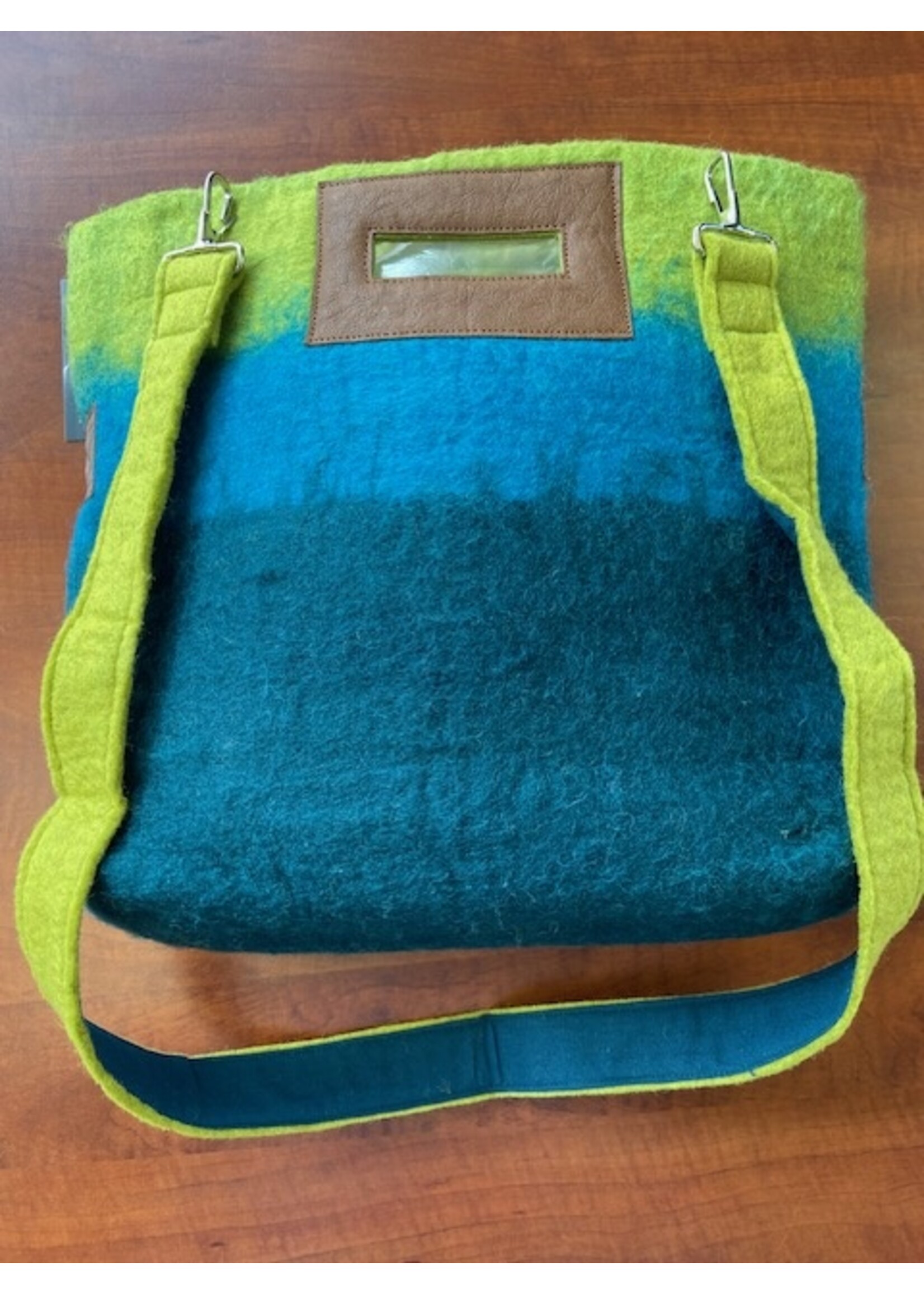Fibers of Life Ombre Felted Tote