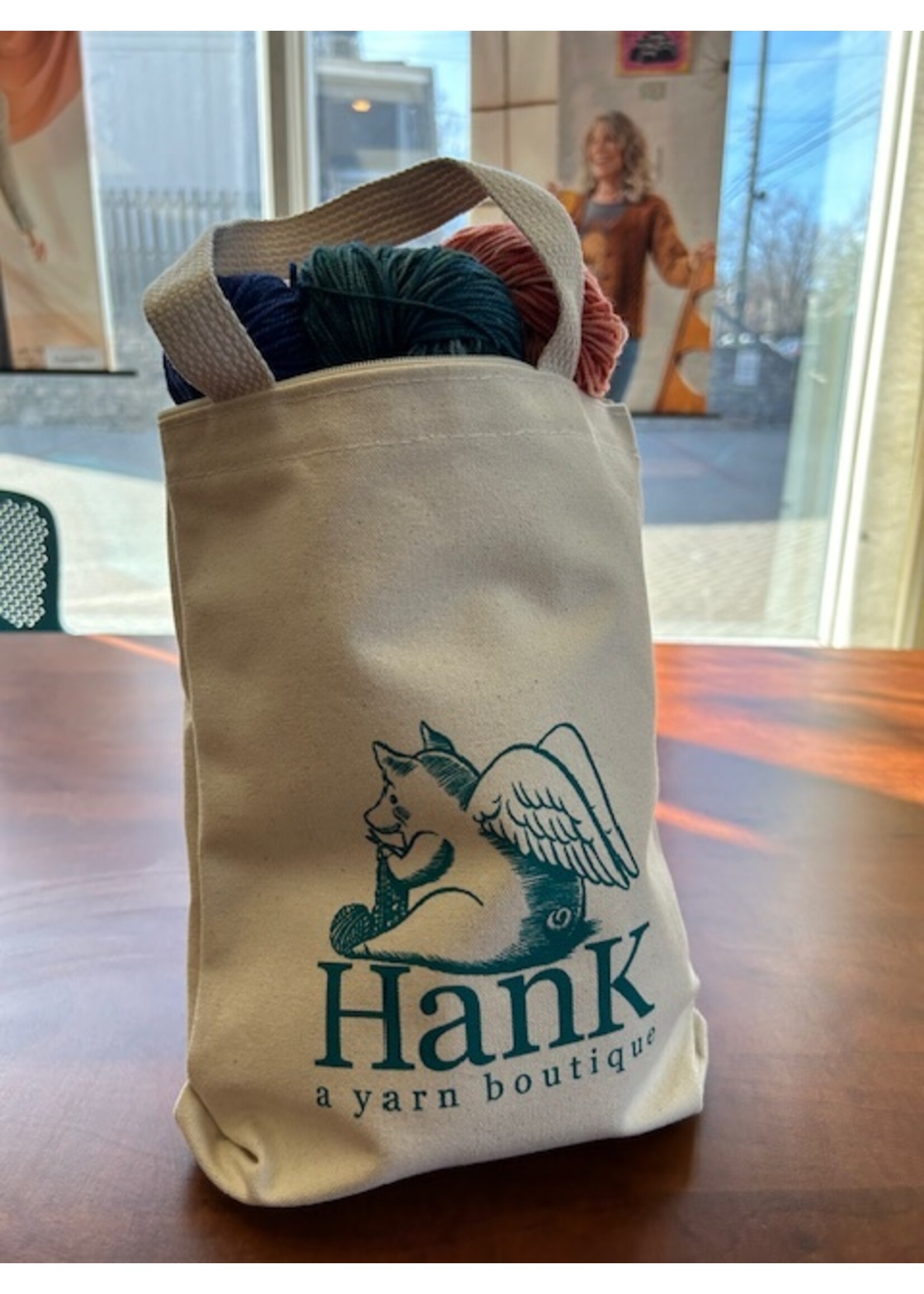 Zippered Enviro Tote -Flying Pig Bag