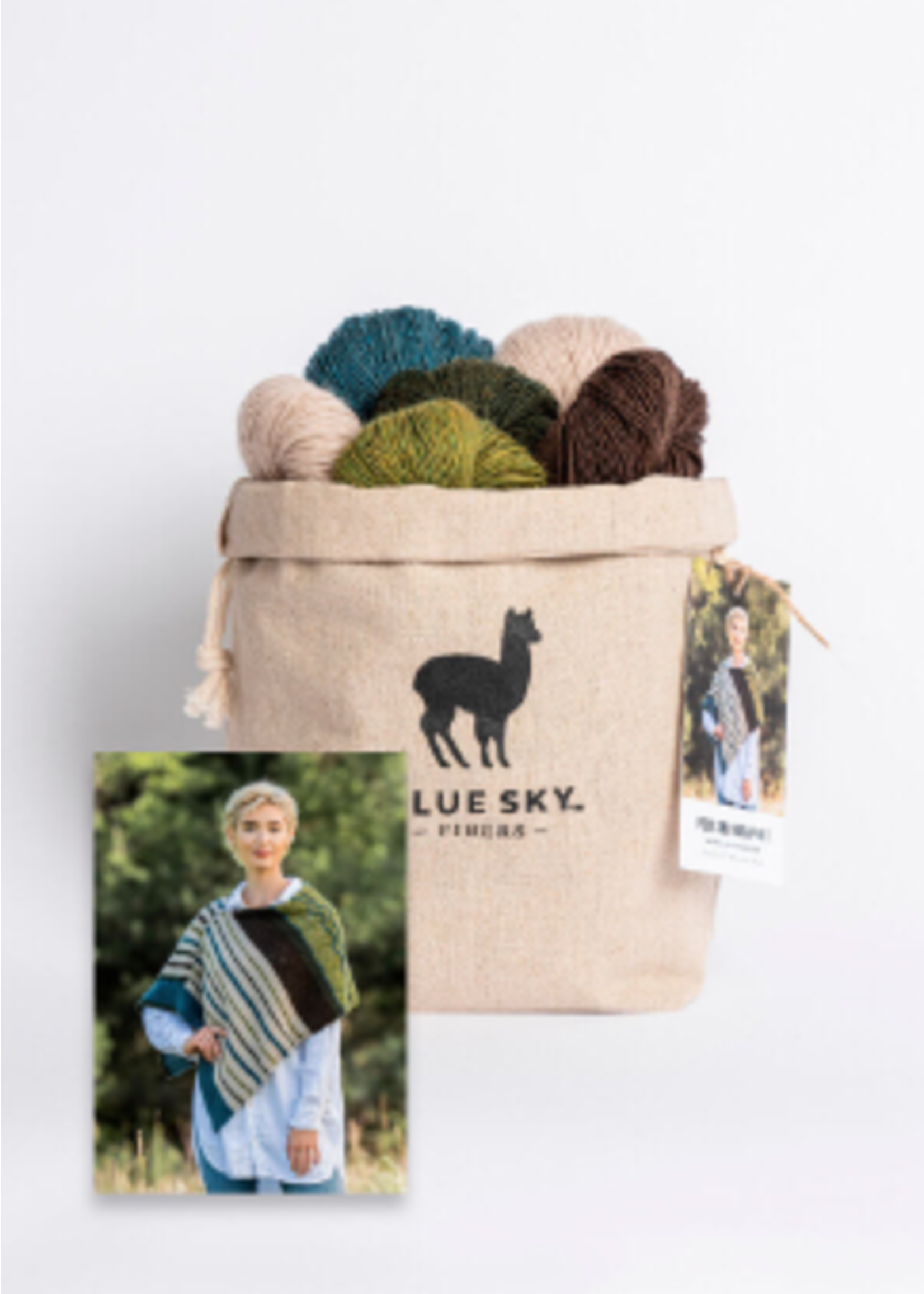 Blue Sky Fibers Poulsbo Wrap Kit