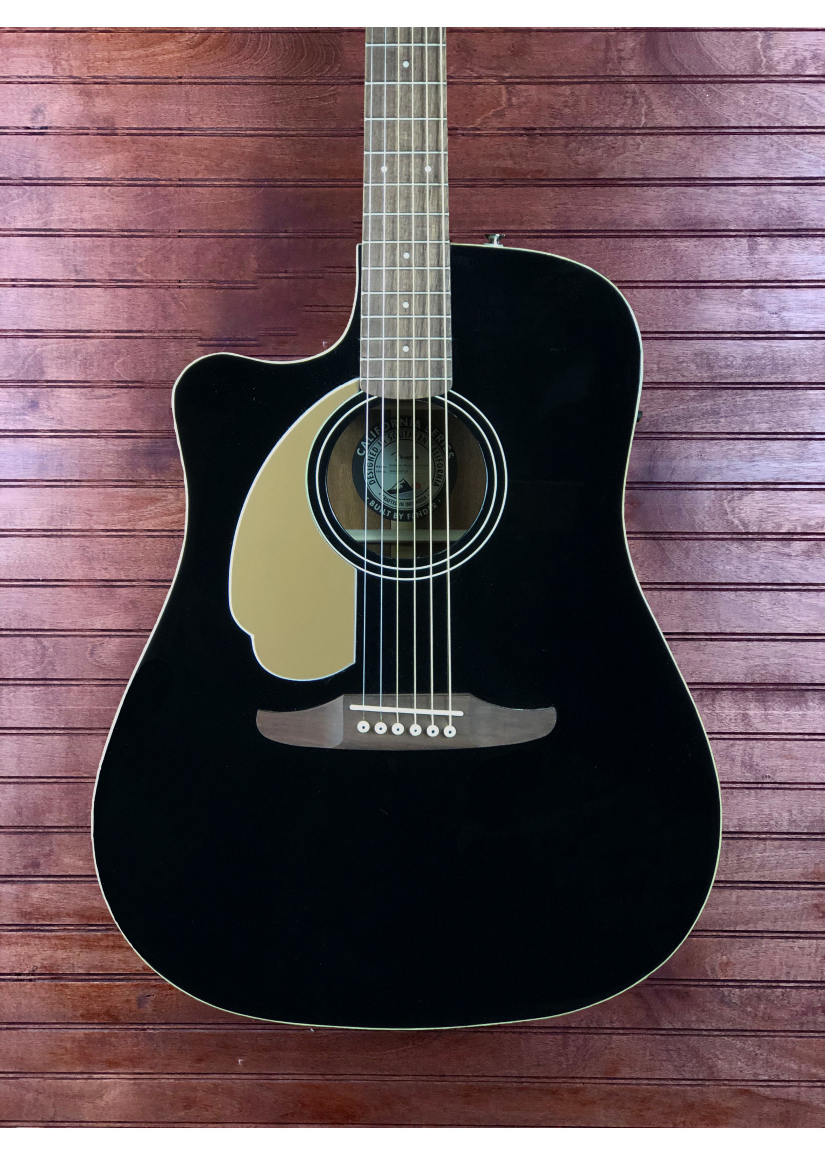 Fender Redondo Player Jetty Black Left Handed - Newell's Music