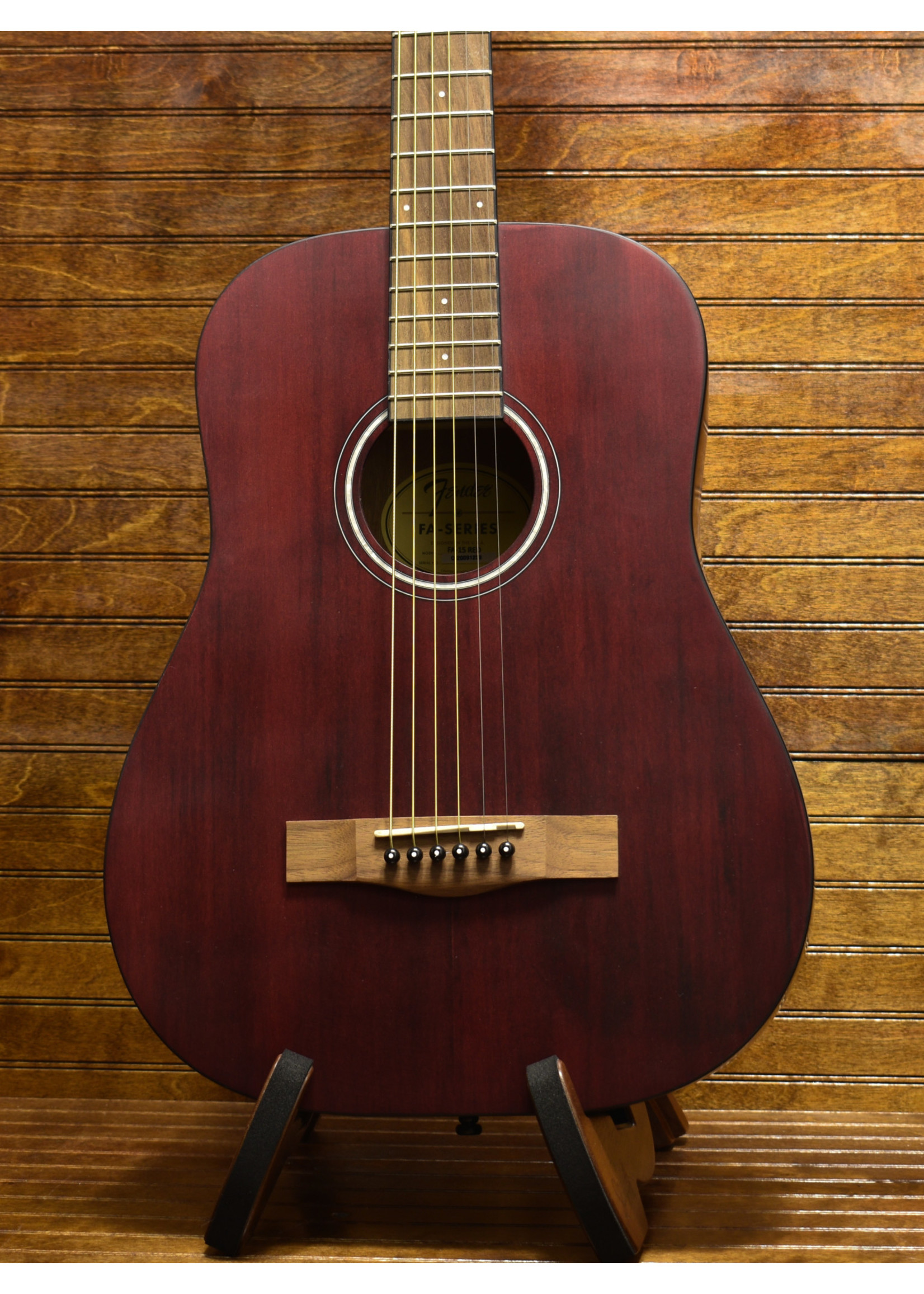 Fender Fender FA-15 Steel 3/4  Red w/ Bag