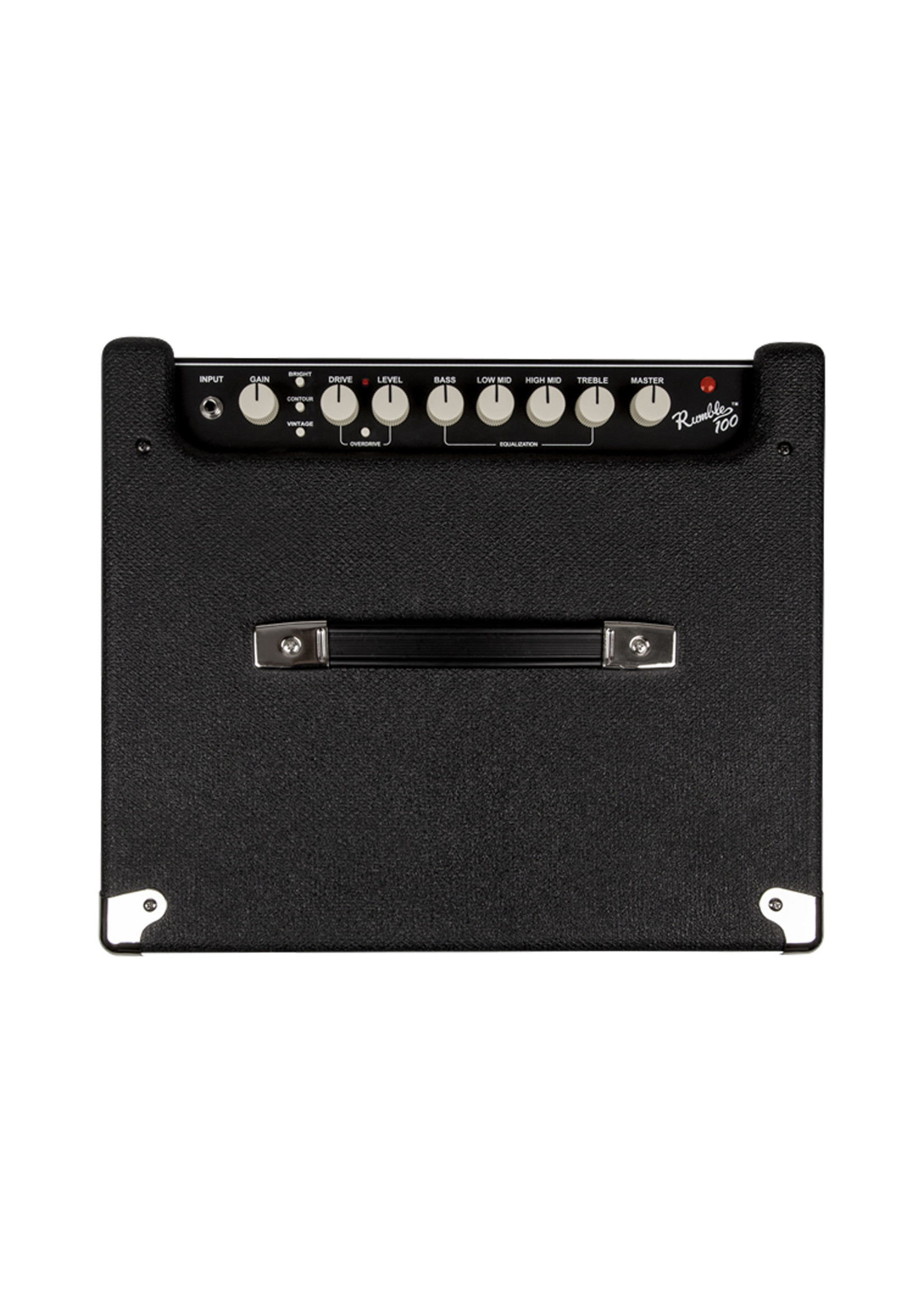 Fender Rumble 100 (V3) - Black/Silver Bass combo amp