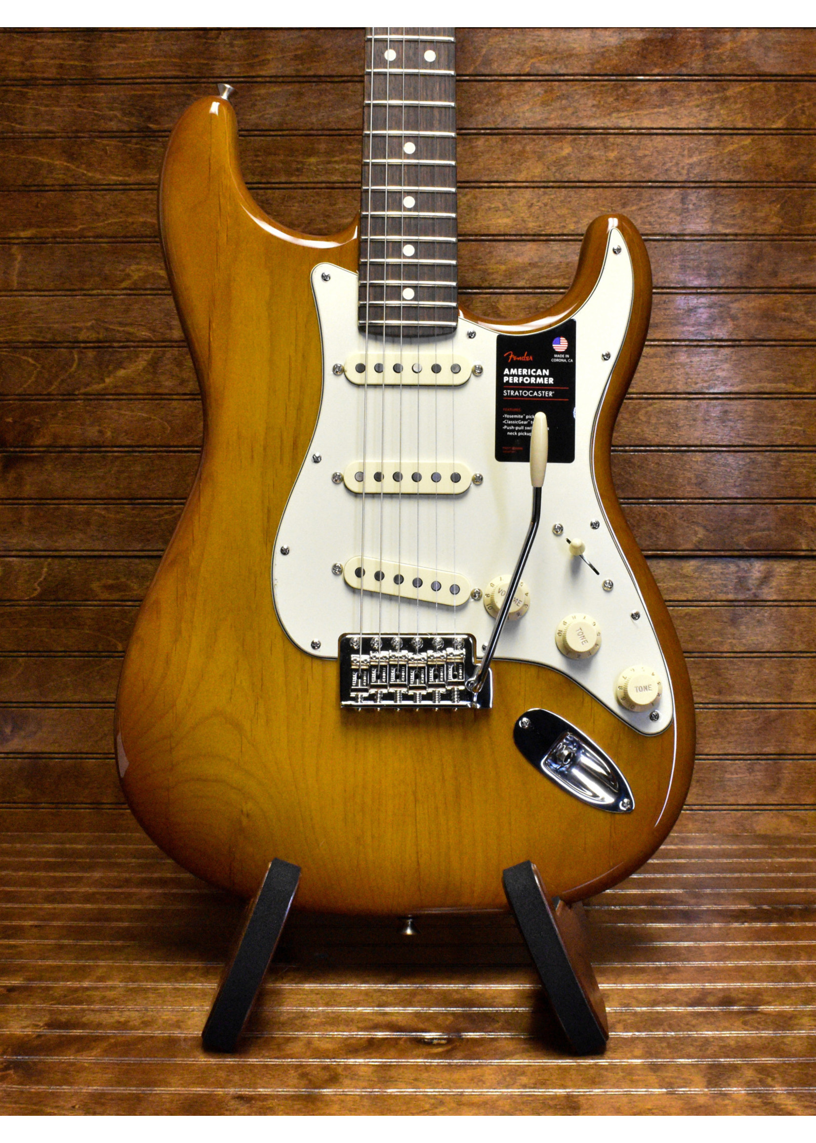 Fender Fender American Performer Stratocaster Honey Burst