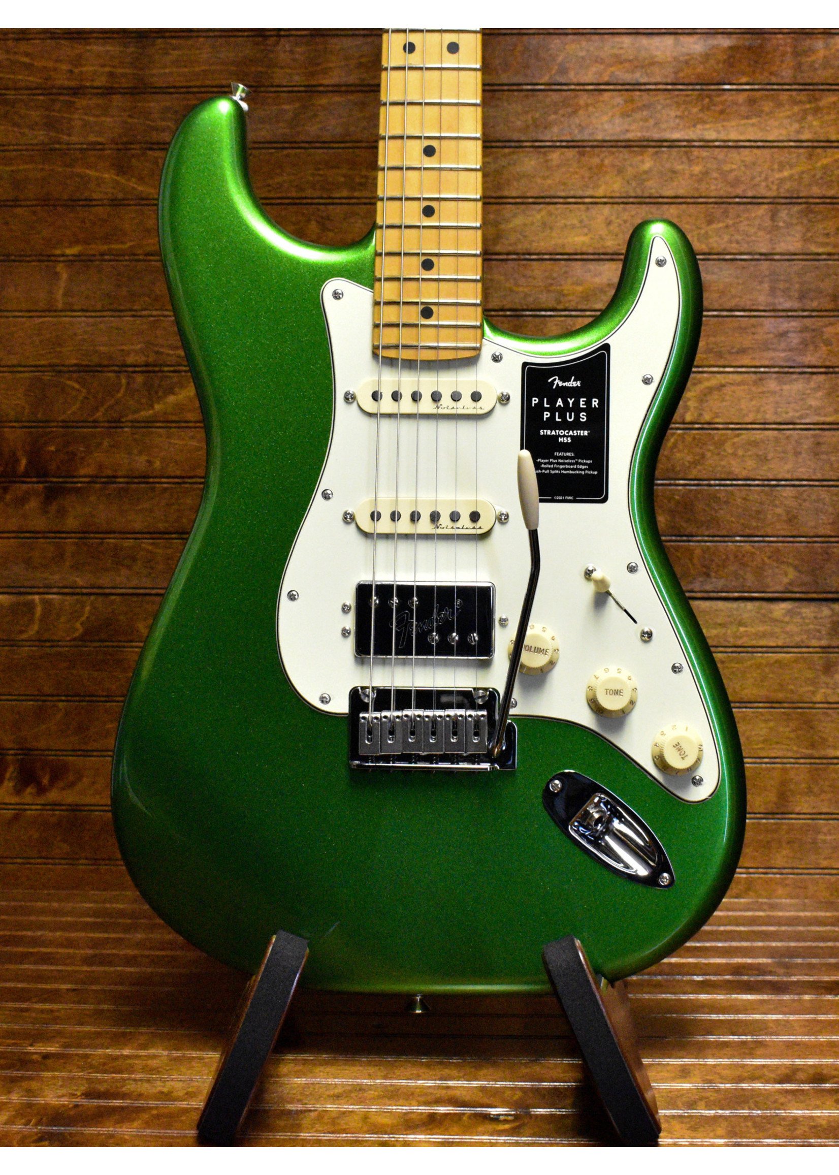 Fender Fender Player Plus Stratocaster HSS Cosmic Jade