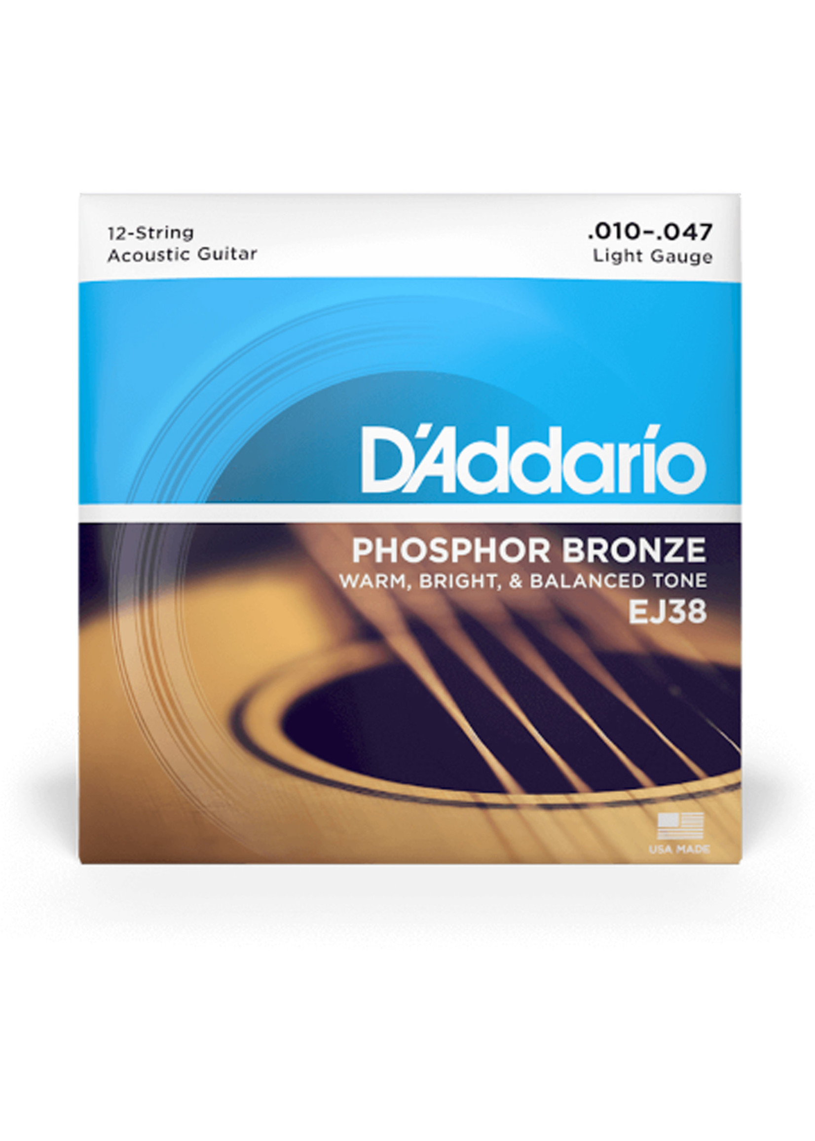 D'Addario D'Addario EJ38 12-String