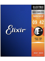 Elixir Elixir 12002 Nanoweb Nickel Plated Steel, 9-42