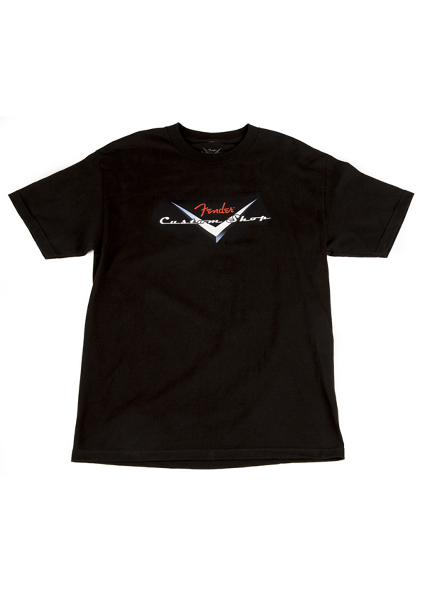 Fender Fender® Custom Shop Original Logo T-Shirt, Black