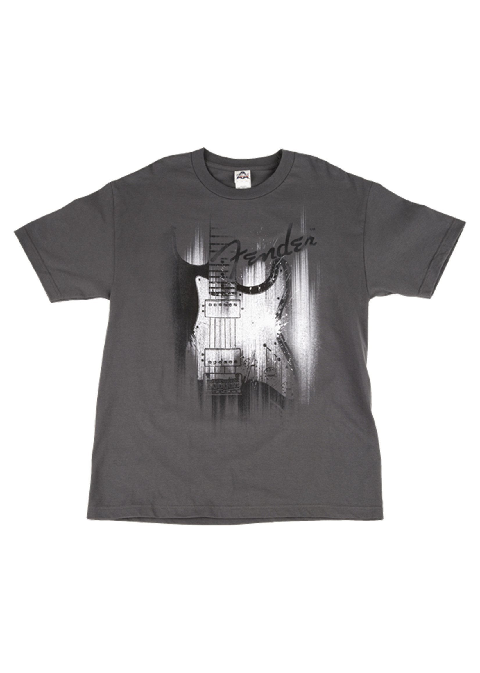 Fender Fender® Airbrushed Strat T-Shirt, Gray L