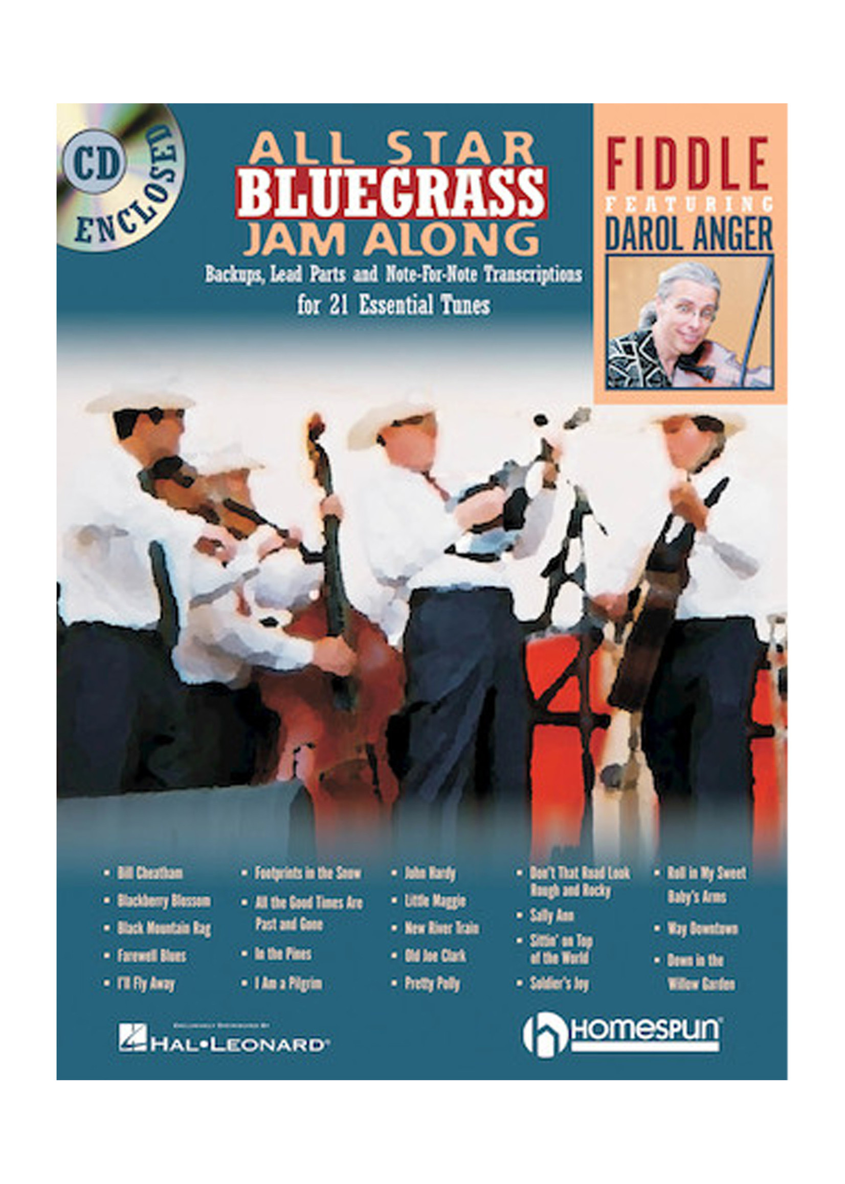 Hal Leonard All Star Bluegrass Jam Along- For Fiddle